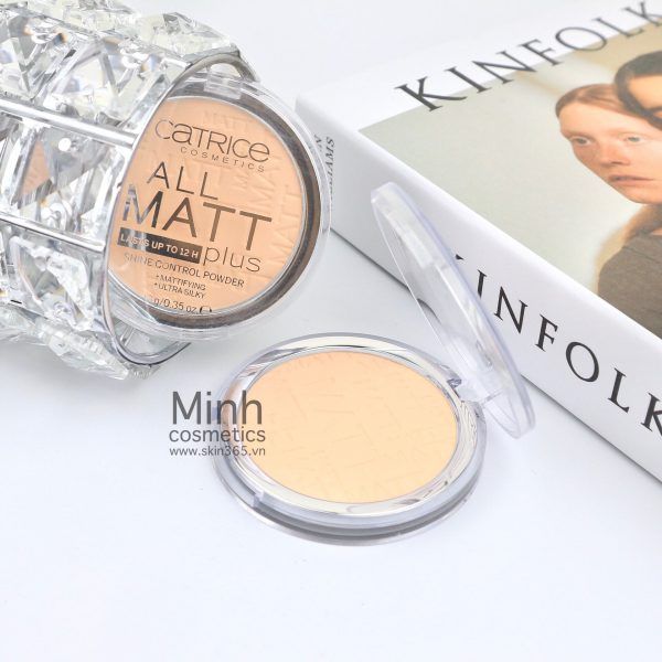 Phấn Phủ Kềm Dầu Catrice All Matt Plus Shine Control Powder 10g