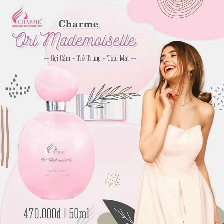 Charme Ori Mademoiselle Nước Hoa Nữ 50ml
