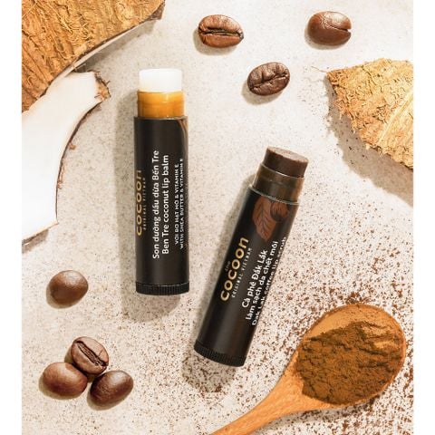 Cocoon Tẩy Tế Bào Chết Môi Cà Phê Đăk Lăk 5g