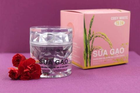 Cosy White Kem Face Sữa Gạo Trắng Da Giữ Ẩm 30g