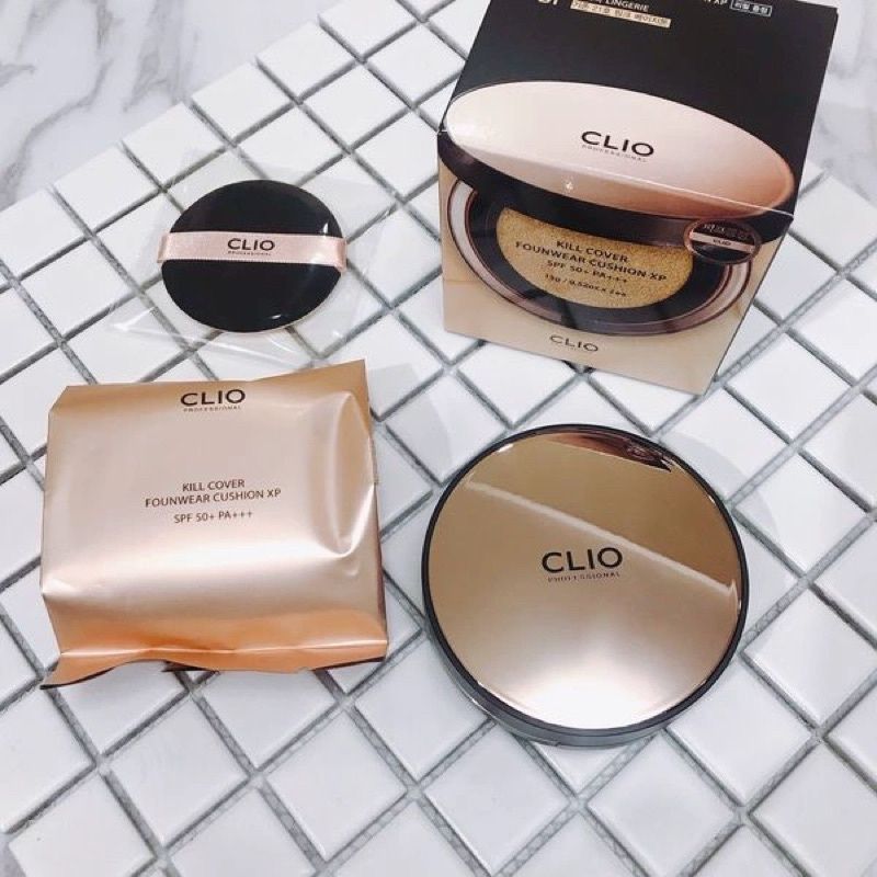 Phấn Nước Trang Điểm Clio Kill Cover Founwear SPF50+ 15g