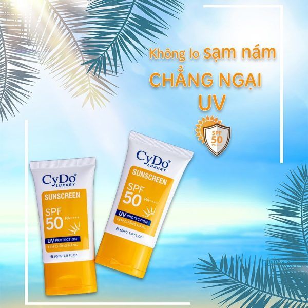 Cydo Kem Chống Nắng Sunscreen SPF50/Pa++++ 60ml