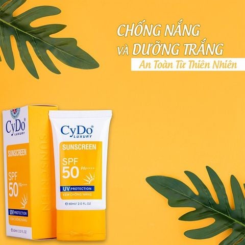 Cydo Kem Chống Nắng Sunscreen SPF50/Pa++++ 60ml