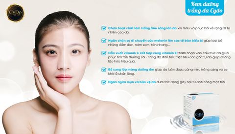 Cydo Kem Dưỡng Trắng Da 20g