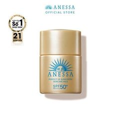 Sữa Chống Nắng Anessa Dưỡng Da Kiềm Dầu 60ml Perfect UV Sunscreen Skincare Milk N SPF50+ PA++++