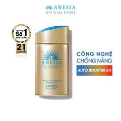 Sữa Chống Nắng Anessa Dưỡng Da Kiềm Dầu 60ml Perfect UV Sunscreen Skincare Milk N SPF50+ PA++++