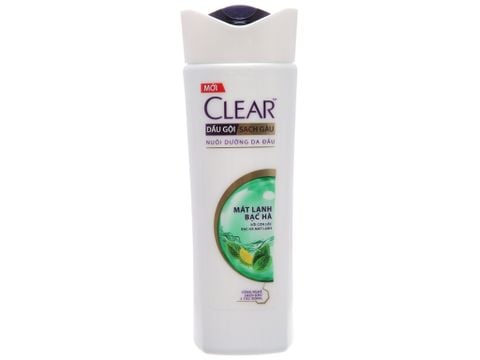 Dầu Gội Clear Bạc Hà Thơm Mát 180g