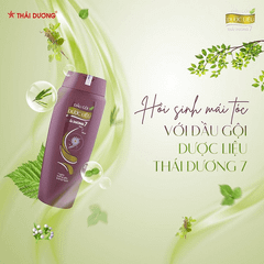 Thái Dương Dầu Gội Dược Liệu 7 200ml