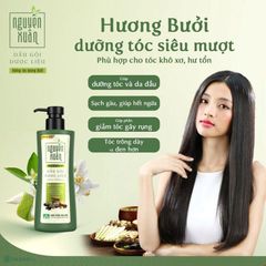 Dầu Gội Dược Liệu Nguyên Xuân Hương Bưởi