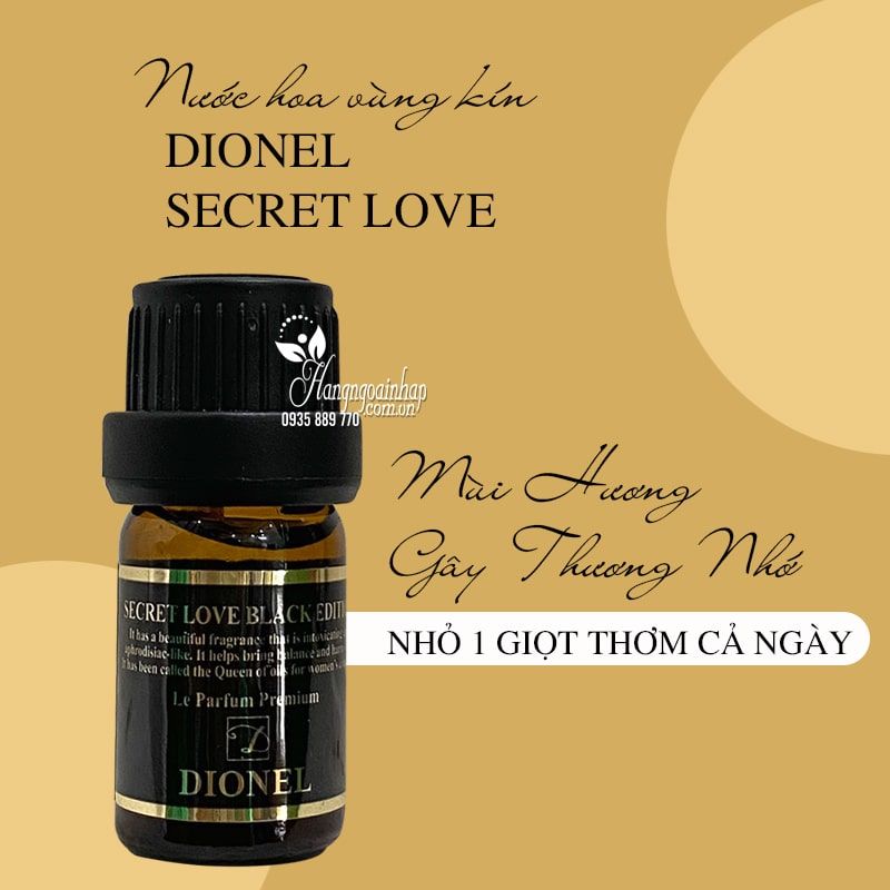 Dionel Nước Hoa Vùng Kín 5ml