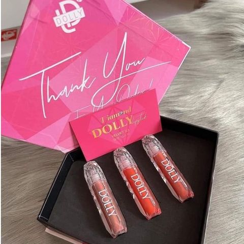 DOLLY Set Son Velvet 3 Cây