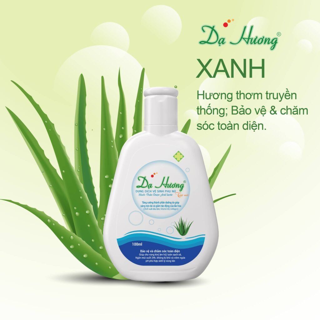 Dung Dịch Vệ Sinh Dạ Hương Lô Hội 100ml