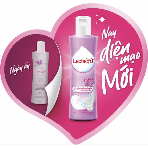 Dung Dịch Vệ Sinh Phụ Nữ Lactacyd Soft & Silk 250ml