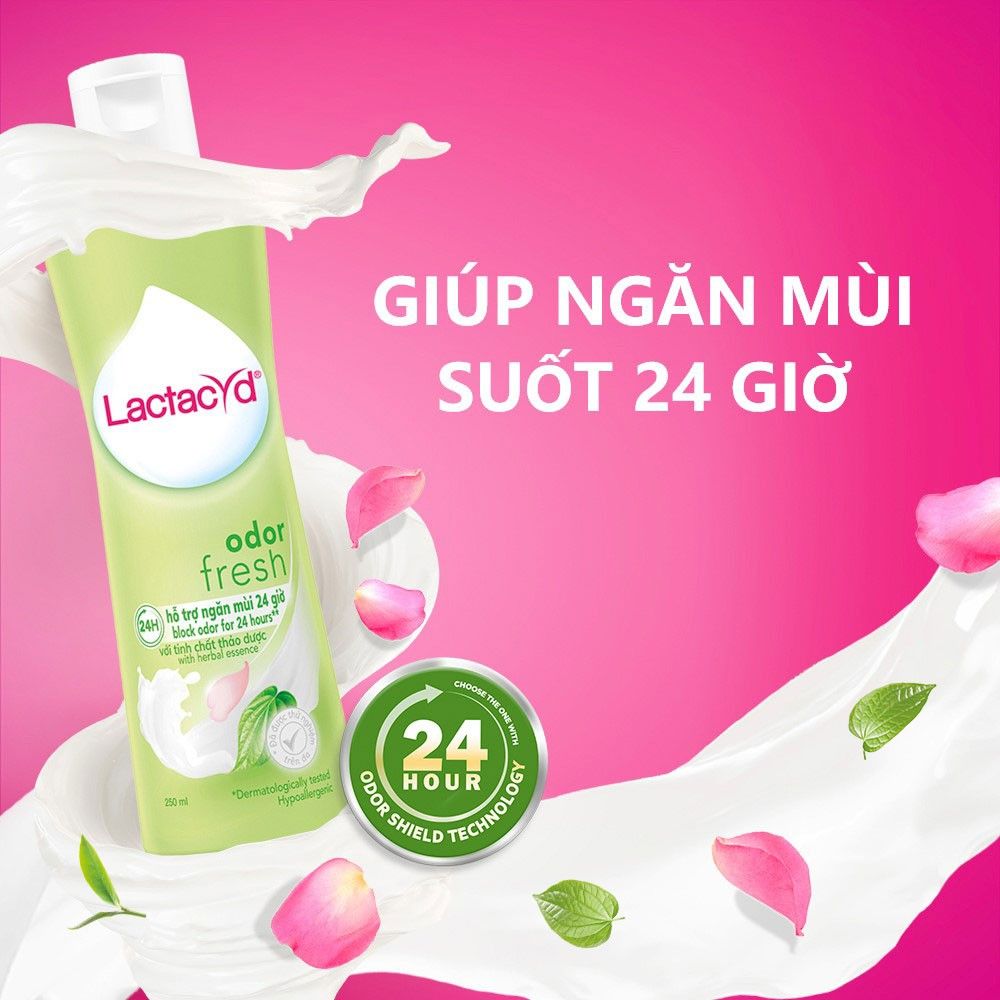 Dung Dịch Vệ Sinh Phụ Nữ Lactacyd Odor Fresh Ngăn Mùi 250ml
