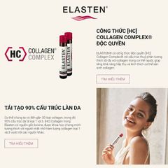 Elasten Nước Uống Collagen Thuỷ Phân 28 ống x 25ml