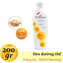 ENCHANTEUR Sữa Dưỡng Thể Trắng Da 200g