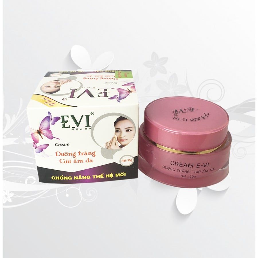 Evi Kem Dưỡng Ẩm Trắng Da 30g