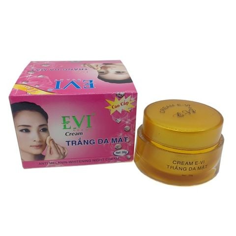 Evi Kem Trắng Da Mặt 30g