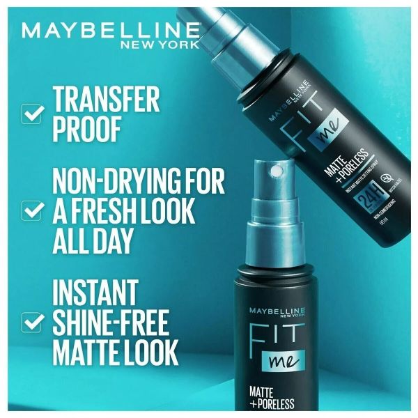 Maybelline Fit Me Matte Xịt Khóa Nền Trang Điểm 60ml