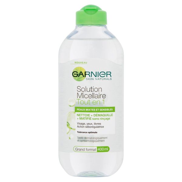 Garnier Tẩy Trang Da Hỗ Hợp Da Dầu 400ml