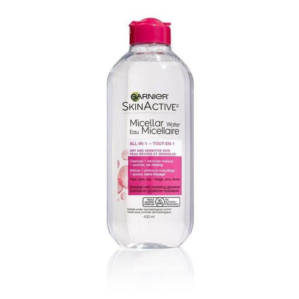 Garnier Tẩy Trang Da Khô Da Nhạy Cảm 400ml