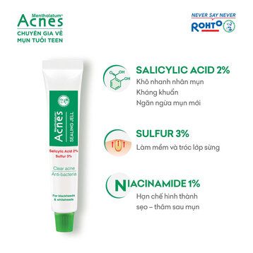 Acnes Gel Diệt Khuẩn Ngừa Mụn 18g