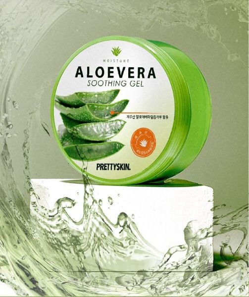 Pretty Skin Aloe Vera Gel Dưỡng Lô Hội 300ml