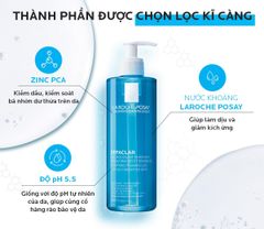 Gel Rửa Mặt Da Dầu La Roche Posay 200ml