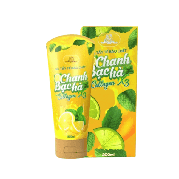 Gel Tẩy Tế Bào Chết Collagen X3 Đông Anh 200ml