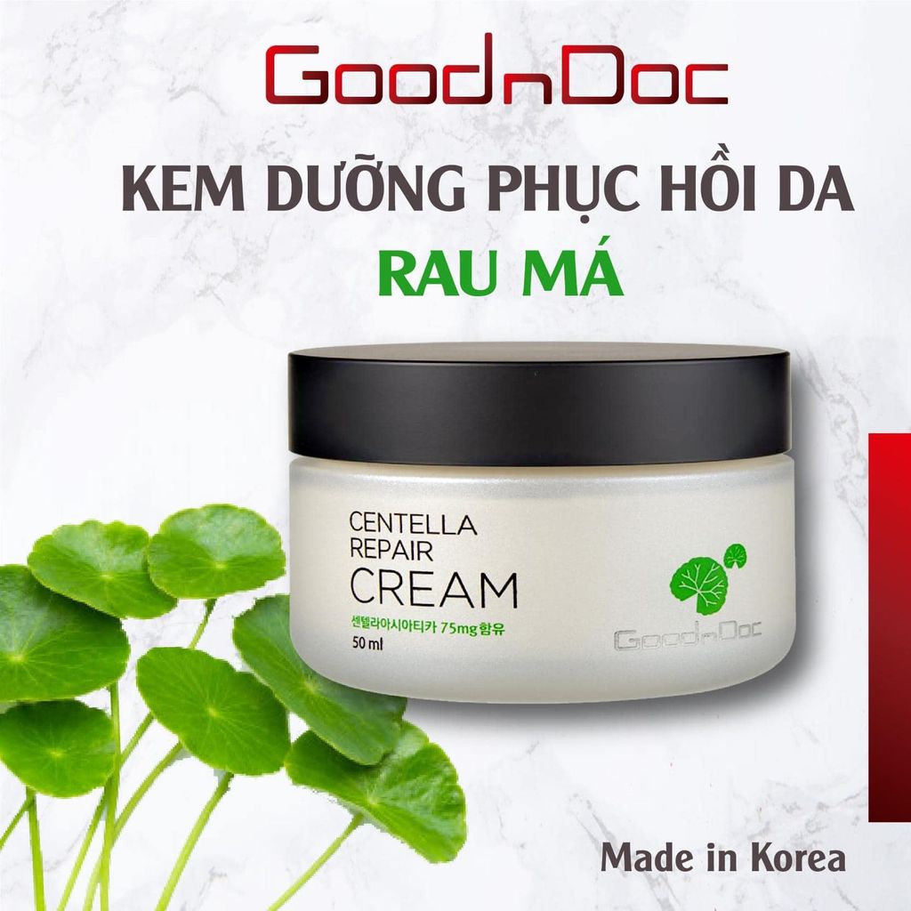 Kem Dưỡng Phục Hồi Da Rau Má GoodnDoc 50ml