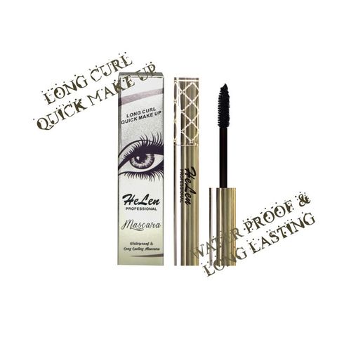 Helen Mascara Làm Dày Dài Mi Chống Thấm Nước 8g