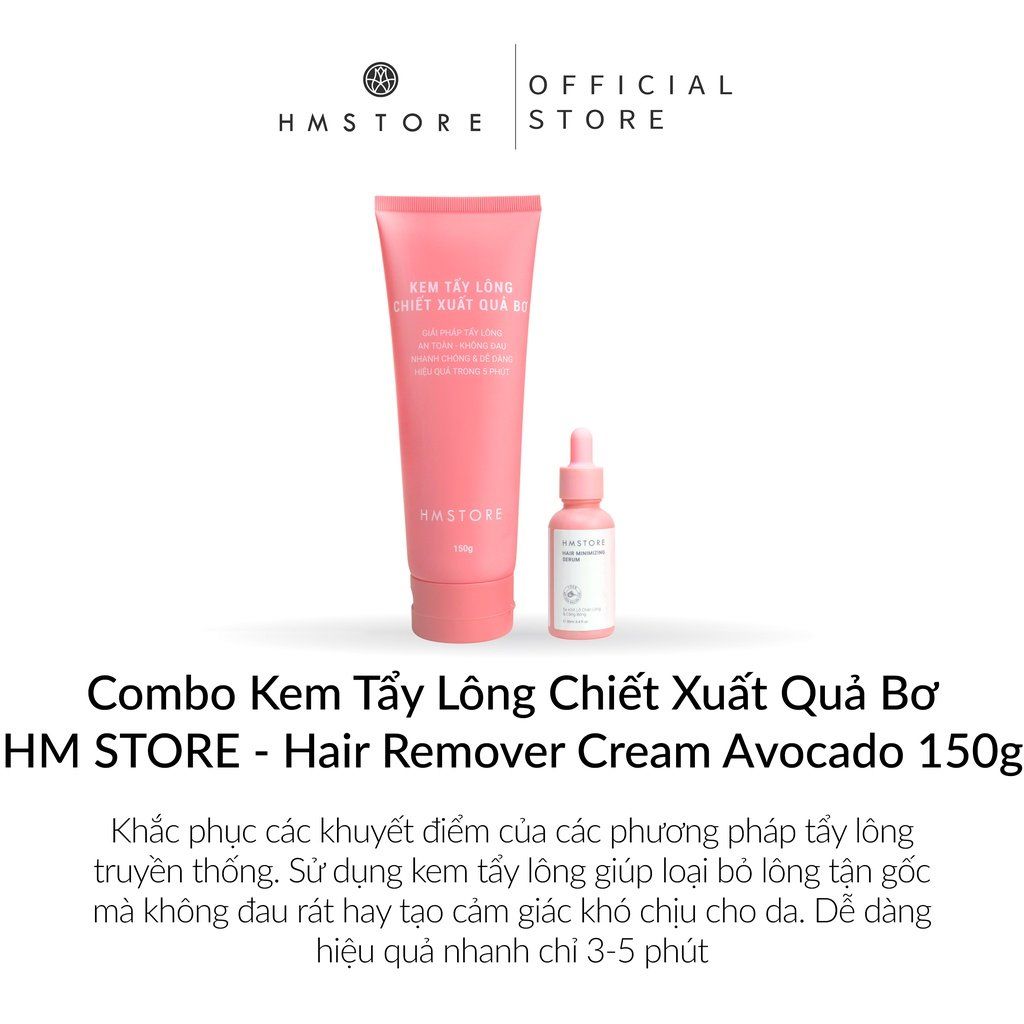 HM Store Kem Tẩy Lông Quả Bơ 150g