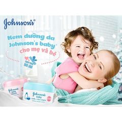 JOHNSON'S BABY Kem Dưỡng Da Sữa Và Gạo 50g