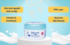JOHNSON'S BABY Kem Dưỡng Da Sữa Và Gạo 50g