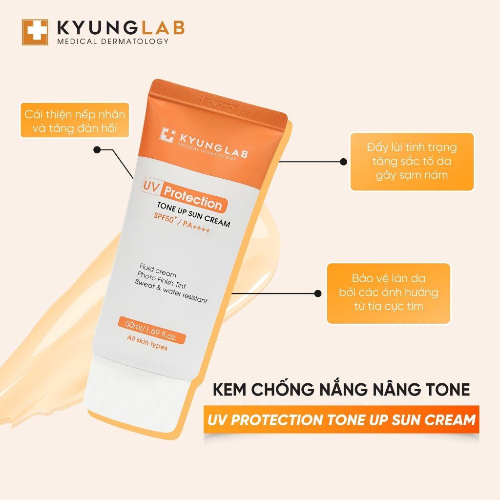 Kyung Lab Kem Chống Nắng Bảo Vệ Da Tối Ưu 50ml