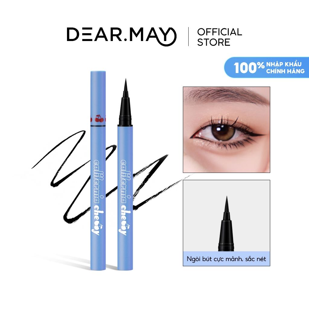 Bút Kẻ Mắt Nước Dearmay California Cherry Pen Eyeliner 0.5g
