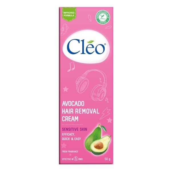 CLEO Kem Tẩy Lông Dành Cho Da Nhạy Cảm 25g
