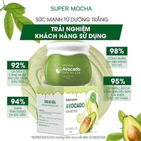 Kem Body Bơ Sữa Avocado 200g