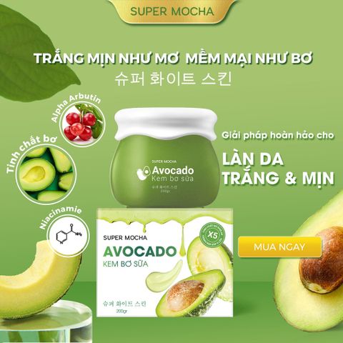 Kem Body Bơ Sữa Avocado 200g