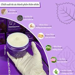 Tony Detox Kem Trắng Da Toàn Thân Tía Tô 180g