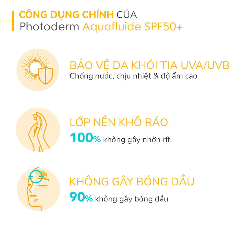 Kem Chống Nắng Giảm Nhờn BioDerma Aquafluider SPF50 40ml