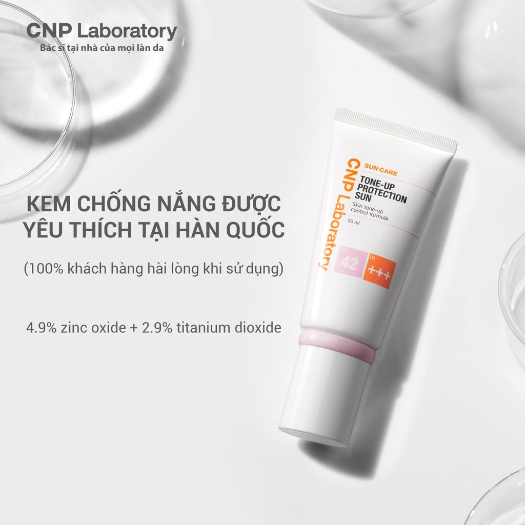 Kem Chống Nắng Nâng Tone CNP Laboratory 50ml