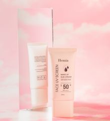 Kem Chống Nắng Trang Điểm Hemia 50g