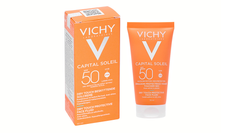 Kem Chống Nắng Da Mặt Vichy Không Gây Bóng Dầu SPF 50