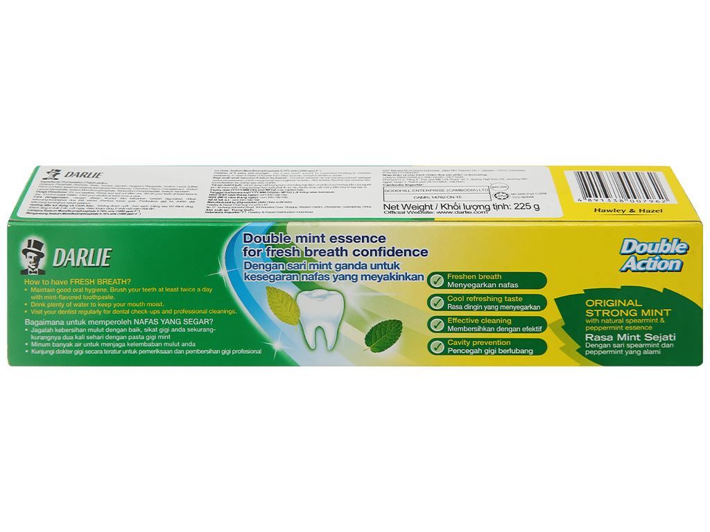 Kem Đánh Răng Darlie Double Action  225g