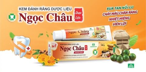 Kem Đánh Răng Dược Liệu Ngọc Châu 100g