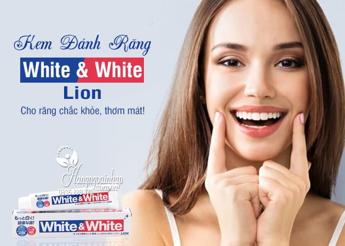 Kem Đánh Trăng White&White Nhật 150g