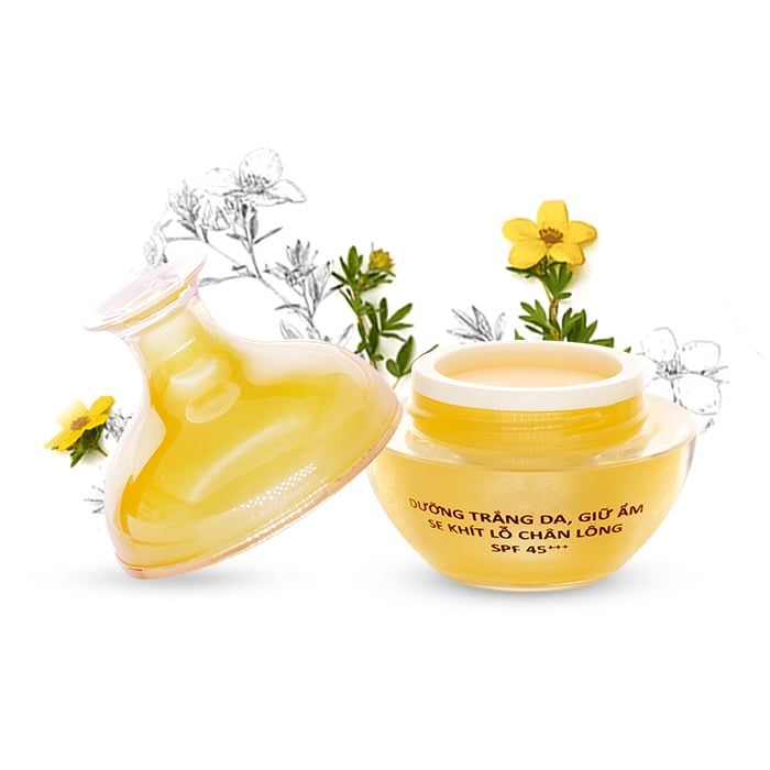 Miền Thảo Mộc Kem Trắng Da Giữ Ẩm 20g