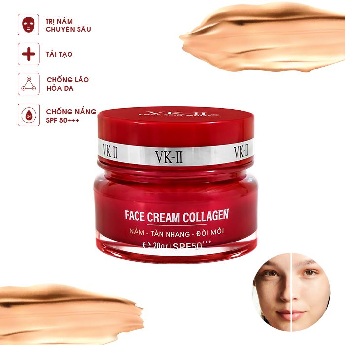 VK - II Kem Nám Tàn Nhang Đồi Mồi 20g