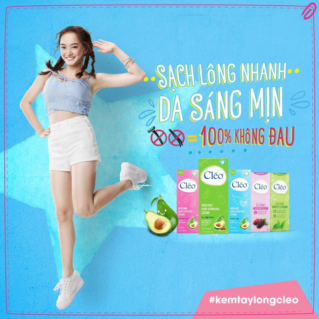 CLEO Kem Tẩy Lông 25g